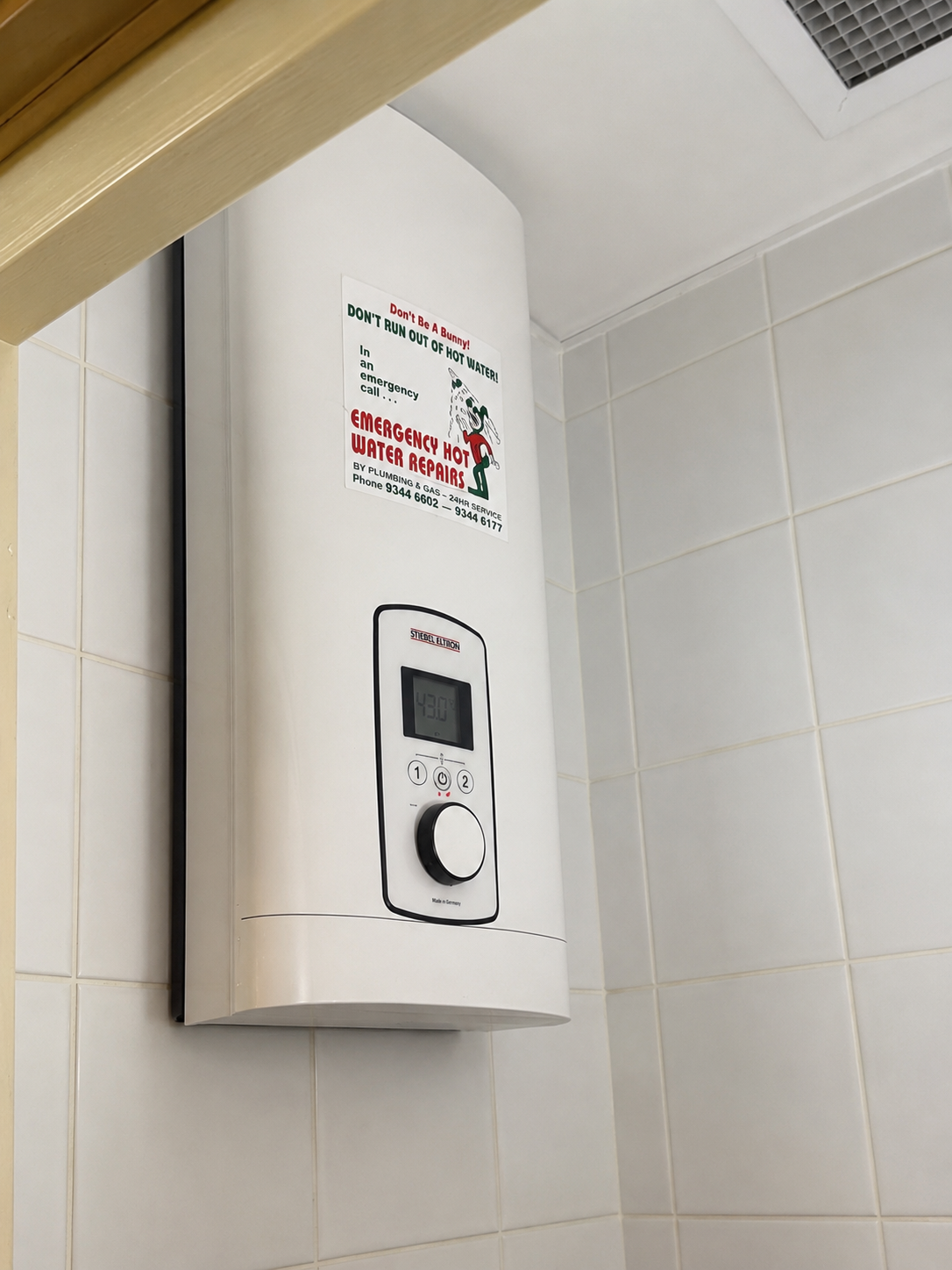 Stiebel Eltron DEL 13 Plus installed in Paddington