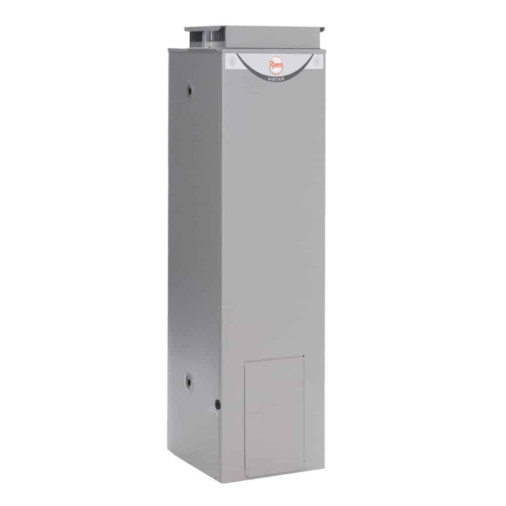 External Gas Roughin Rinnai Model GHF4135 135 L External Gas Storage Hot Water System ...