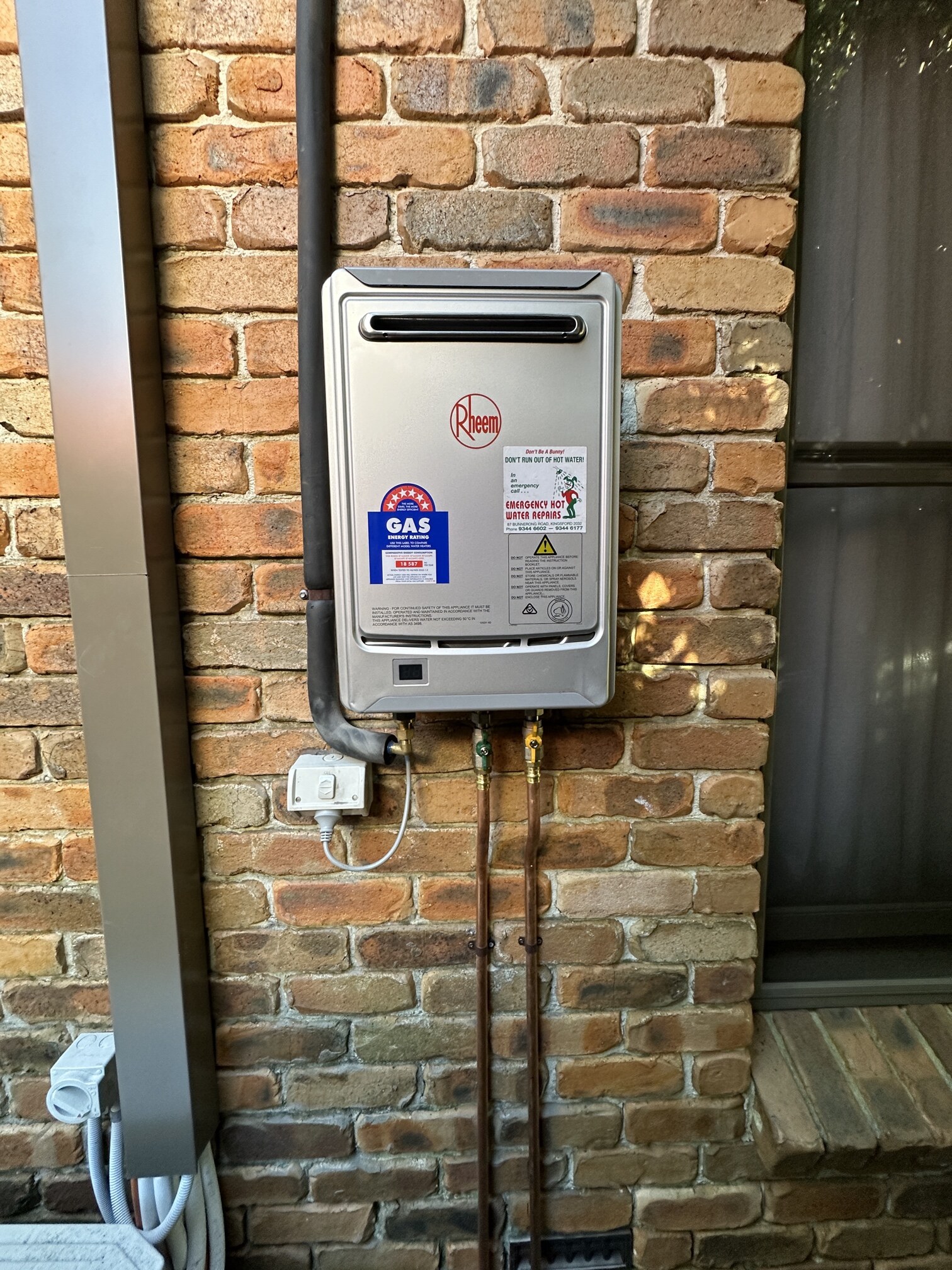 26L Rheem repair in Crows Nest
