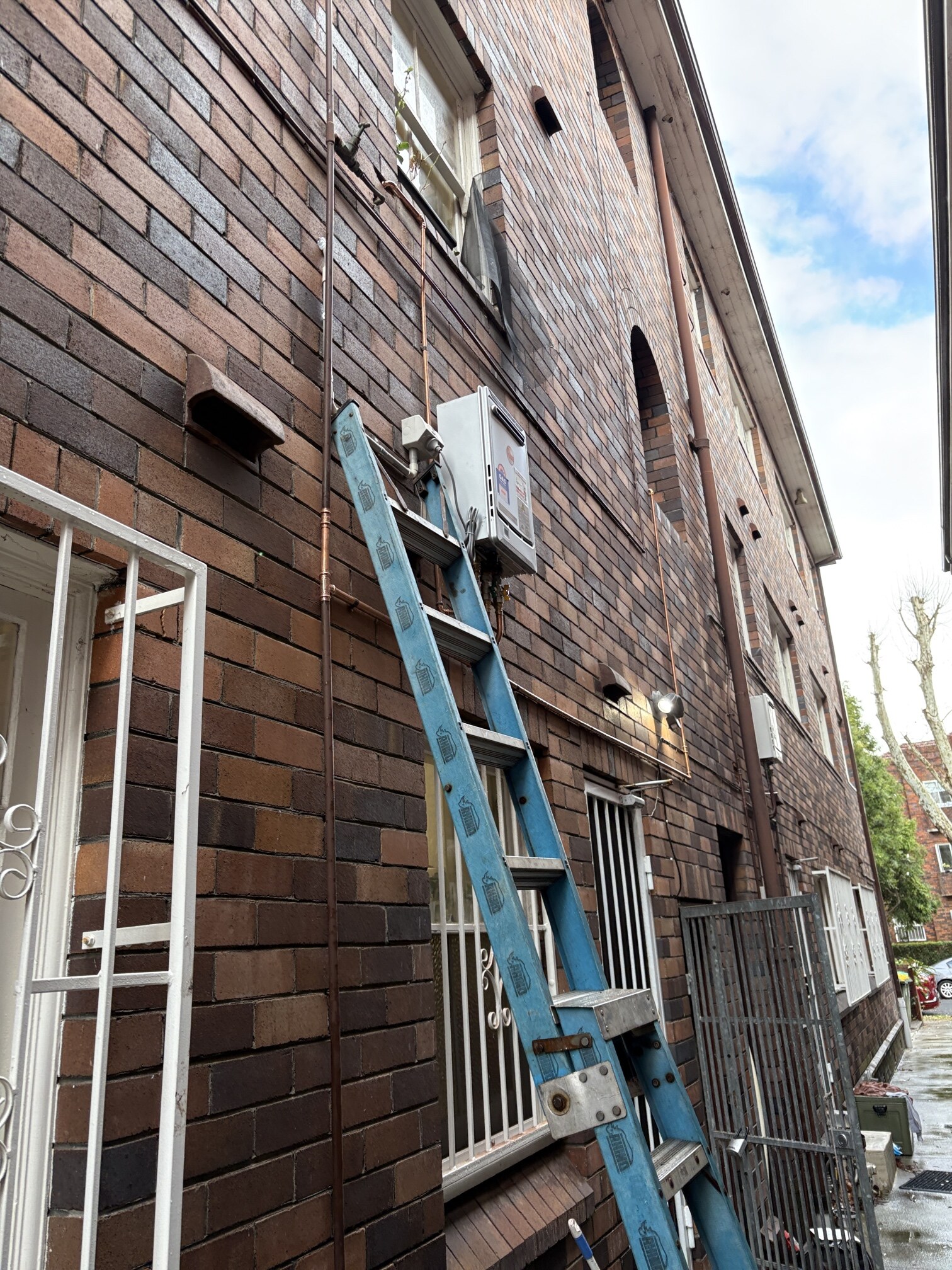 Emergency Hot Water Repairs technician with a new hot water system in Rose Bay