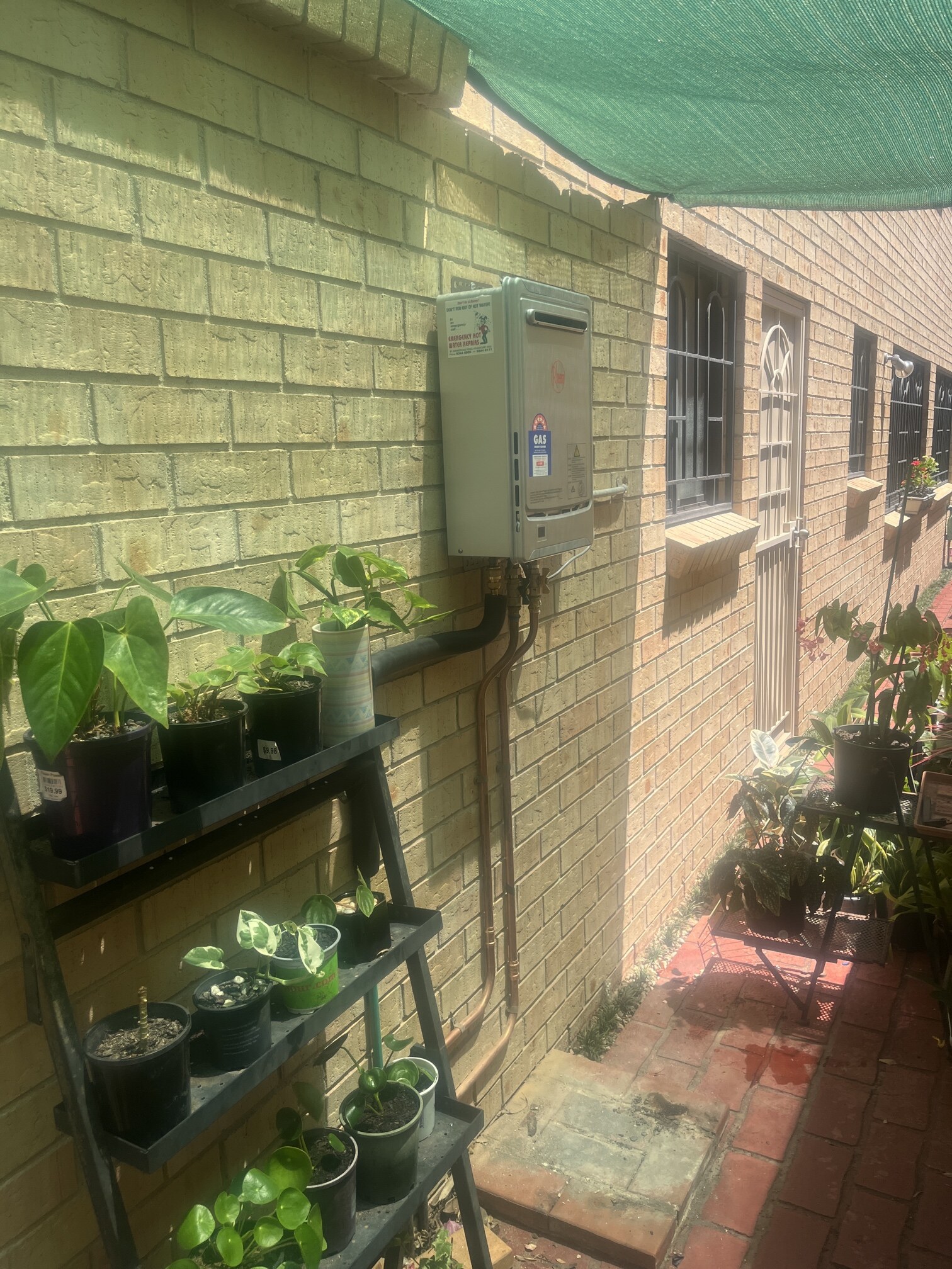 Emergency Hot Water Repairs technician with a new hot water system in Crows Nest