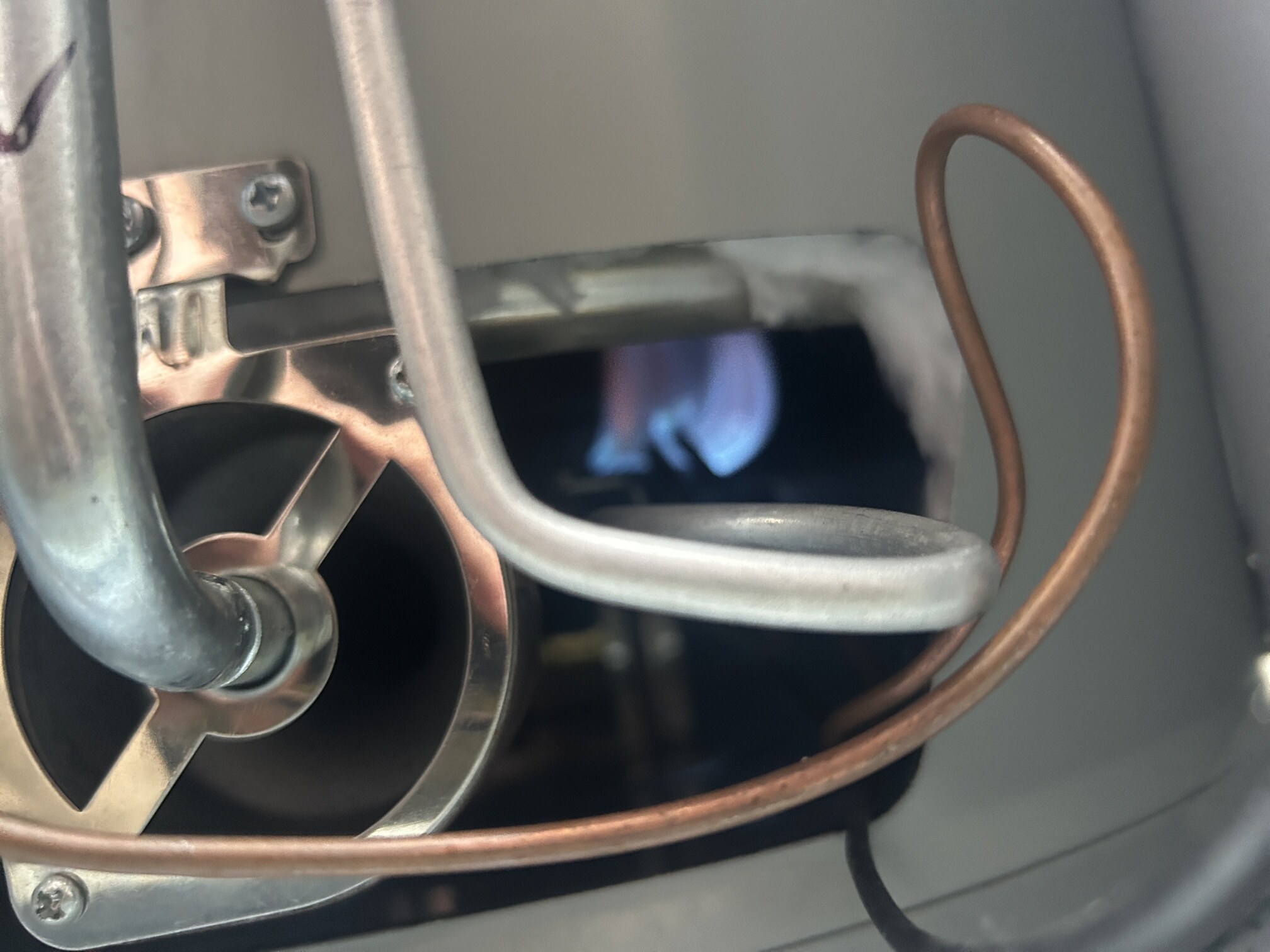 Emergency Hot Water Repairs technician with a new hot water system in Carlton