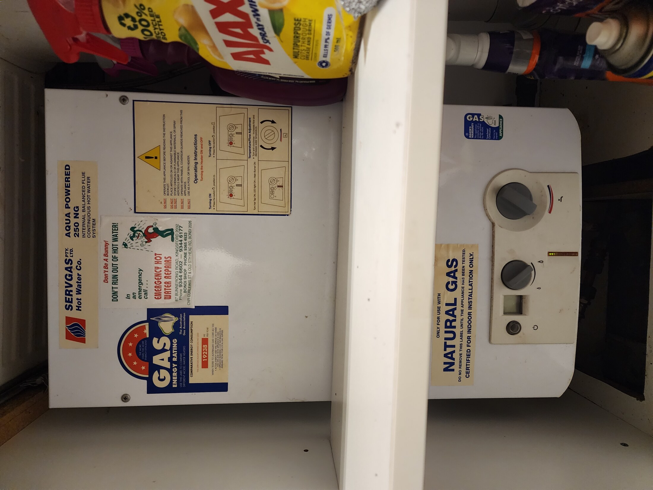 Servgas repair in Ashbury