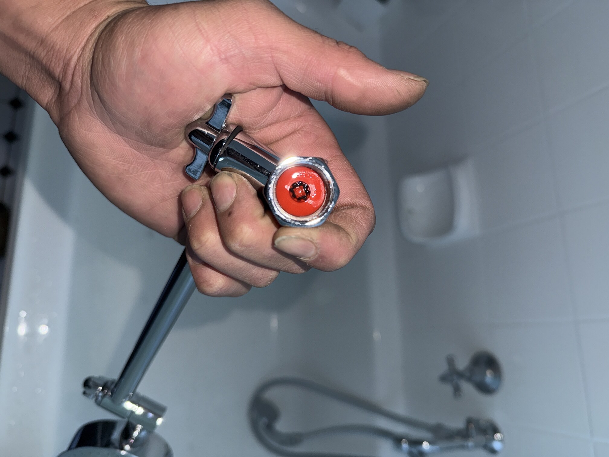 Emergency Hot Water Repairs technician with a new hot water system in Castlecrag