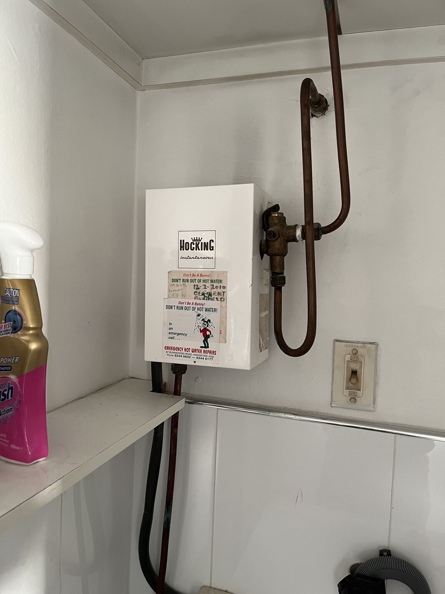 Hot water replacement in Beverley Park
