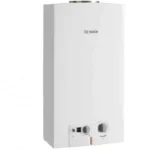 Bosch Ci10 L Internal Gas Continuous Flow Hot Water System on white background.