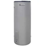 Rheem 4A1125 125L Stainless Steel Hot Water System on white background.