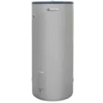 Rheem 4A1250 250 L Stainless Steel Hot Water System on a white background.