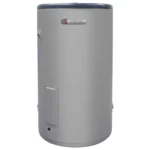 Rheem 4A1080 80 L Stellar Stainless Steel Hot Water System, front view on white background